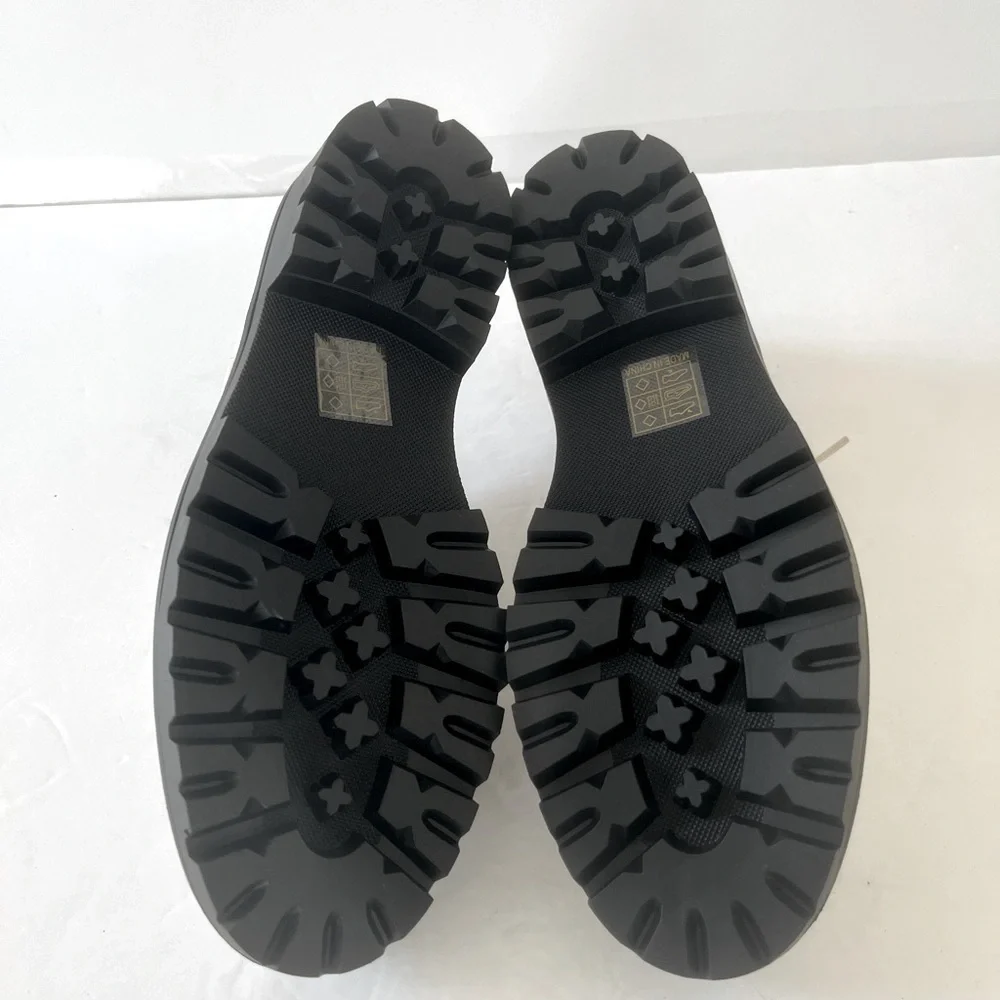 Journee Collection Women Zina Oxford Lace-Up Lug Sole Loafer Shoes Size 6 WD NIB - Picture 14 of 14